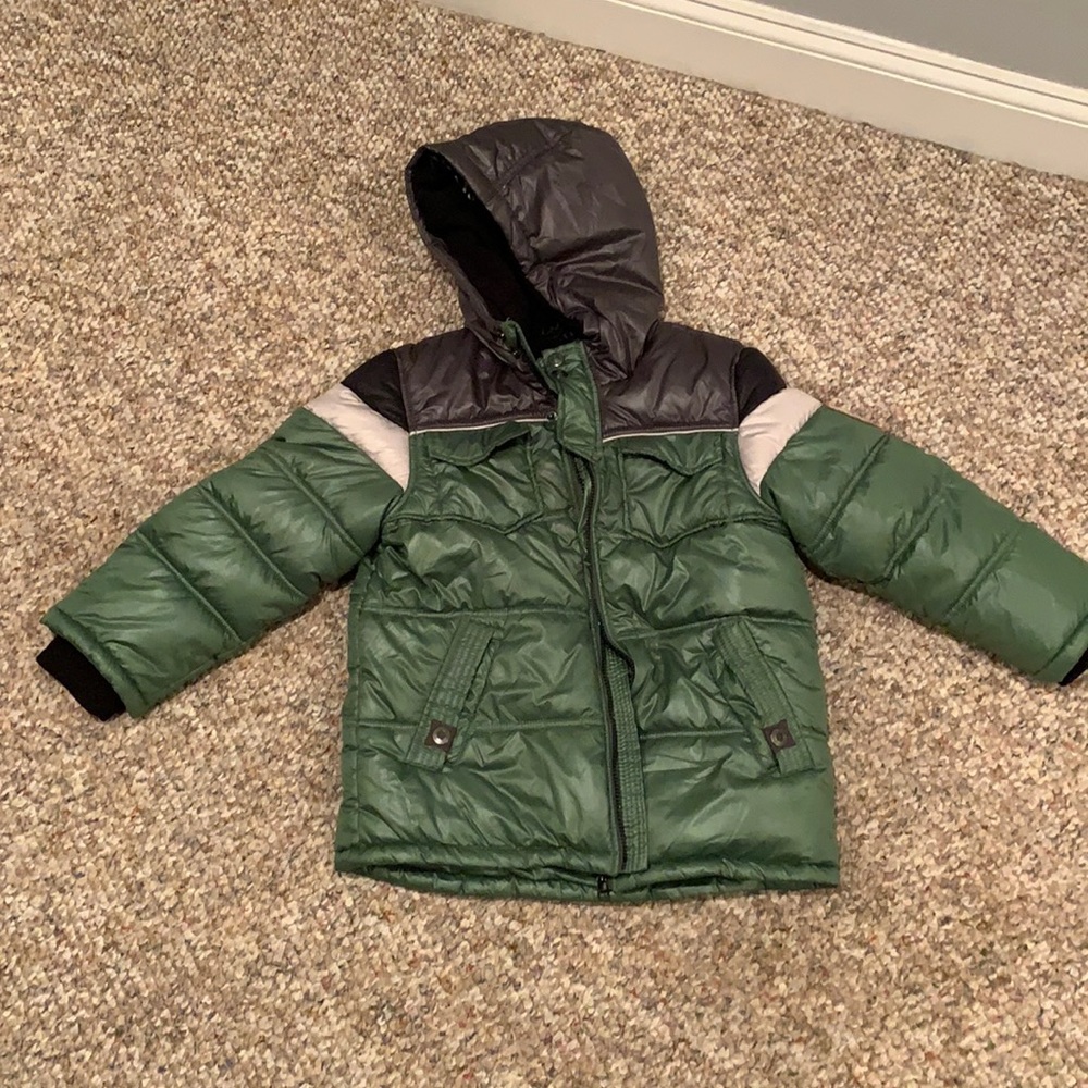 Boys Catimini France Puffer Hooded Jacket coat